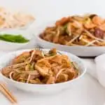 Char Kway Teow (Malaysian Stir Fried Rice Noodles)