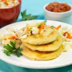 Pupusas de Queso (El Salvadoran Cheese Stuffed Tortillas)