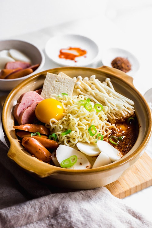 Budae Jjigae Korean Army Stew Curious Cuisiniere