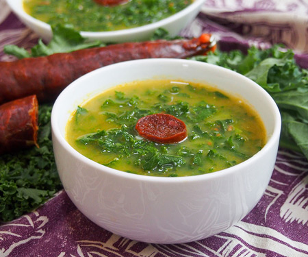 The BEST Caldo Verde Recipe (Portuguese Green Soup)