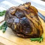 Le Gigot D’Agneau Pascal (French Roast Leg of Lamb)