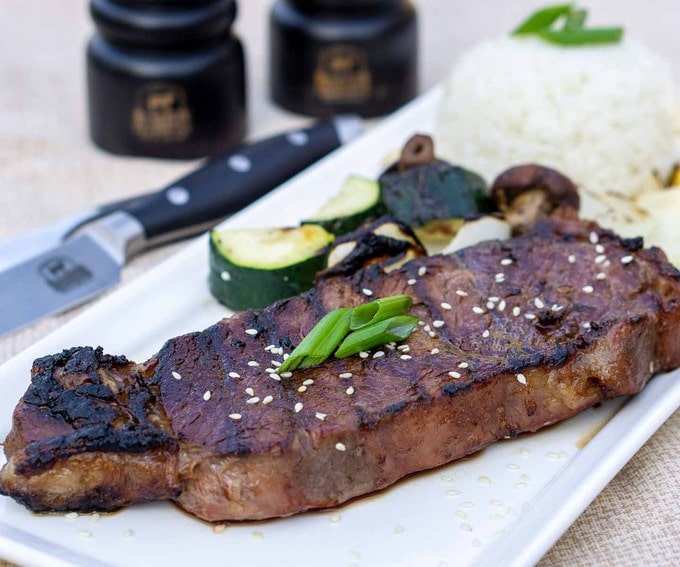 Japanese Grilled Hibachi Steak Recipe Curious Cuisiniere