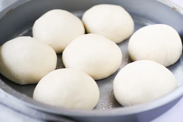 Honduran Coconut Bread Pan de Coco ready to proof