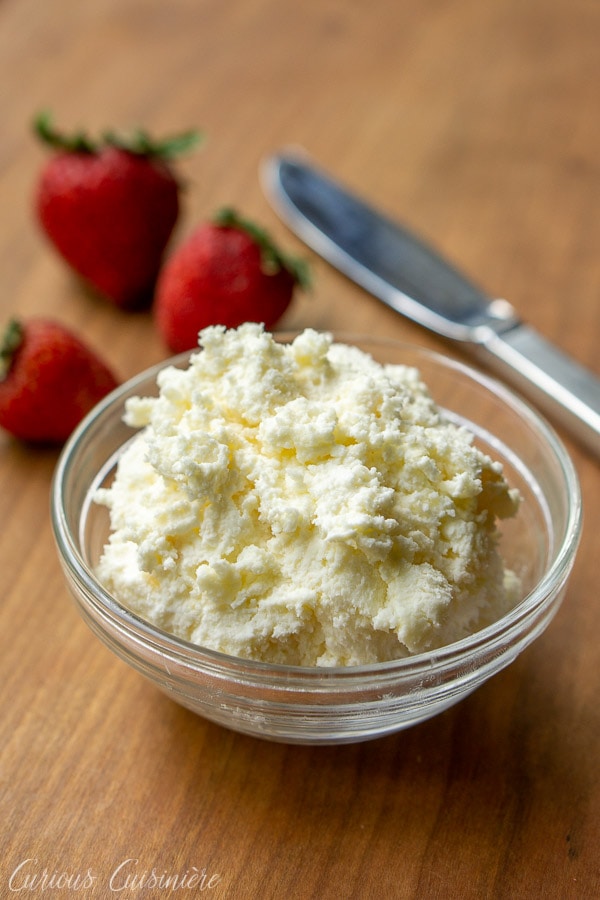 British Clotted Cream made in the slow cooker - ready for scones