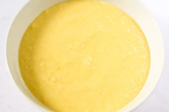 Cachapa (Venezuelan corn pancake) batter