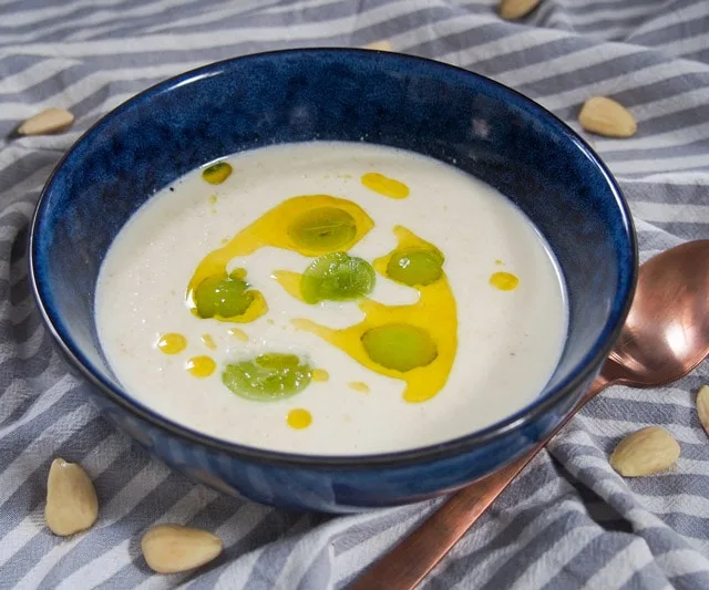 Ajo Blanco Spanish Almond Soup Curious Cuisiniere