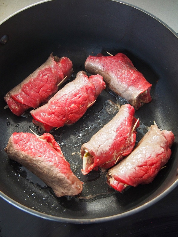 Browning German Beef Rouladen