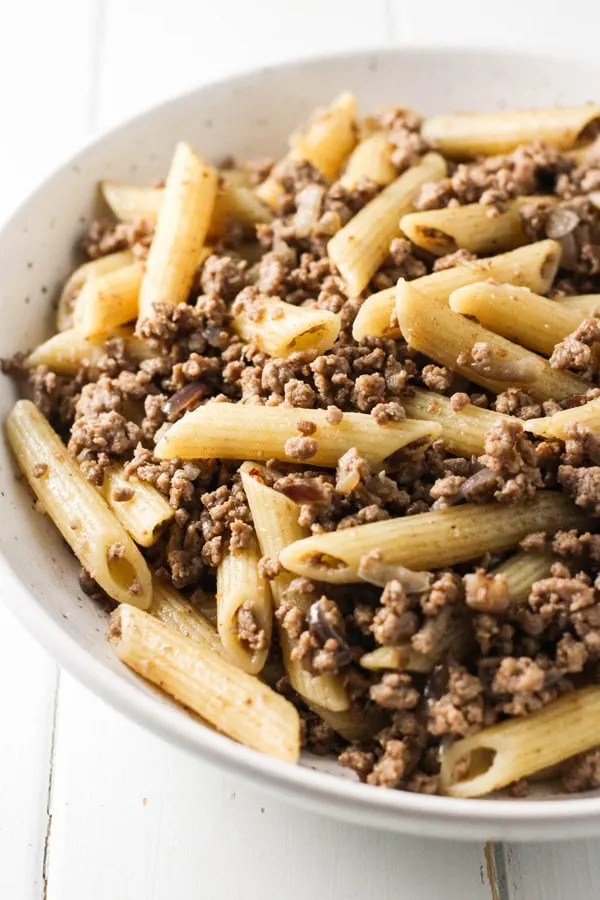Russian Navy Style Pasta with beef