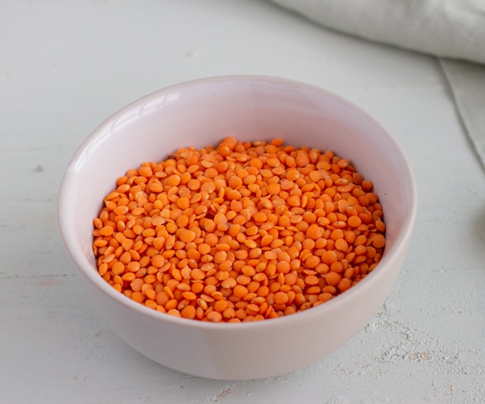 Red Lentils for Masoor Dal - Red Lentil Curry