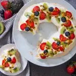 Christmas Pavlova Wreath