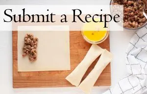 Submit a recipe button
