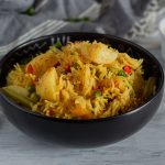 Vegetable Tehri (North Indian Vegetable Spiced Rice)