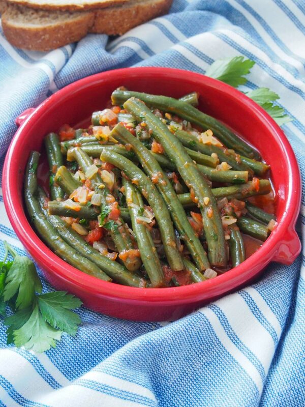 Fasolakia - Greek Green Beans Side dish