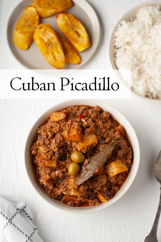 Cuban Picadillo Recipe • Curious Cuisiniere