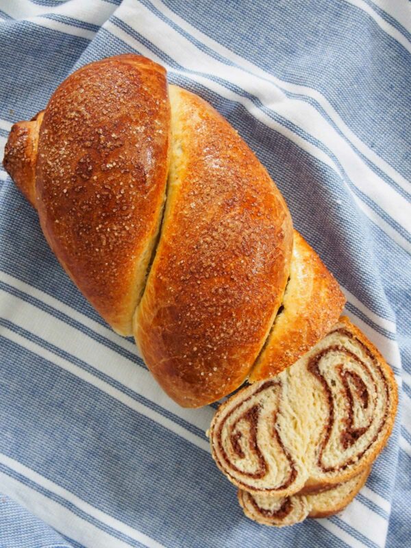 Cozonac Romanian Easter Walnut Roll 