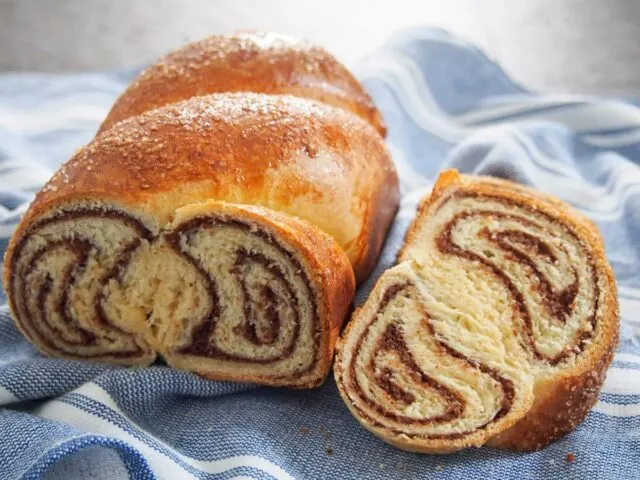 Cozonac Romanian Easter Bread side image