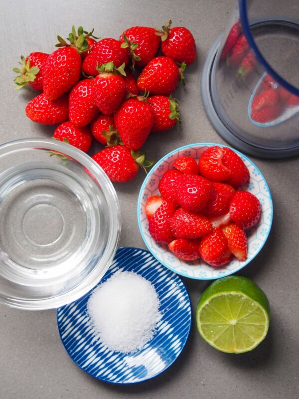 Aguas Frescas Strawberry Flavor