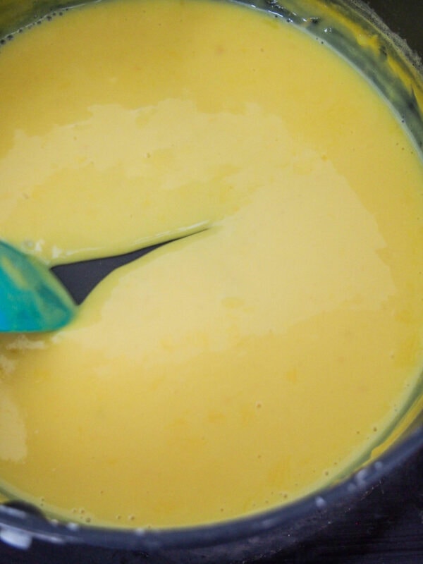 Thickening Curau de milho- Brazilian fresh corn custard