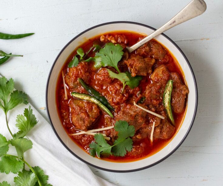 Pakistani Lamb Karahi curry