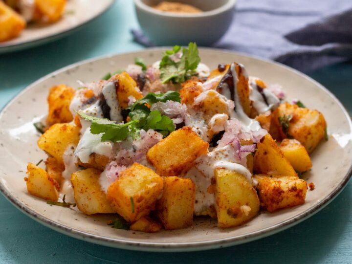 Sweet And Hot Aloo Chaat Recipe