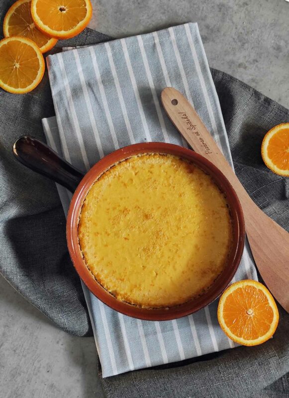Rozata - Croatian Caramel Custard - baked in a water bath