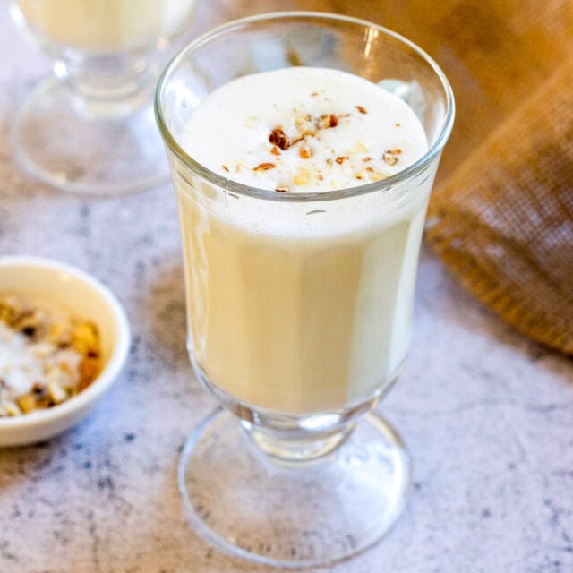 Sweet Lassi (Yogurt Drink) • Curious Cuisiniere