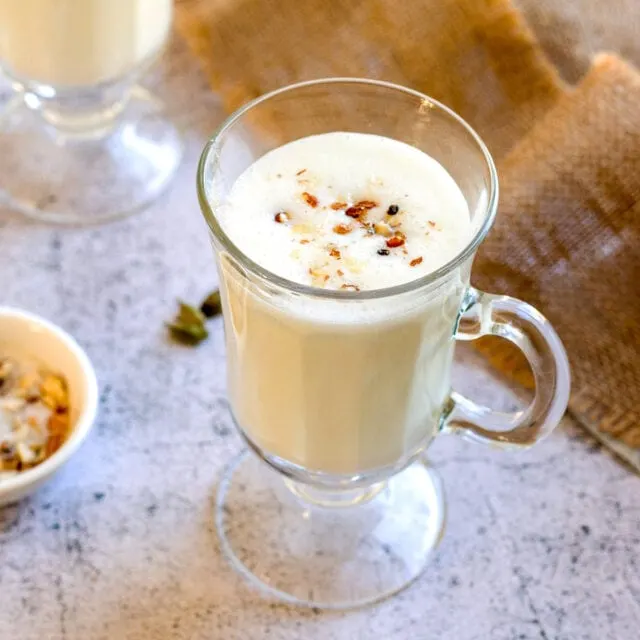 Sweet Lassi Recipe (Indian Yogurt Drink) - Indian Veggie Delight