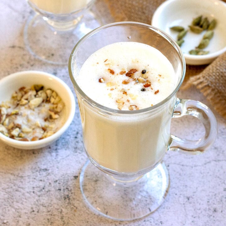 Easy Sweet Lassi Recipe (Indian Yogurt Drink)