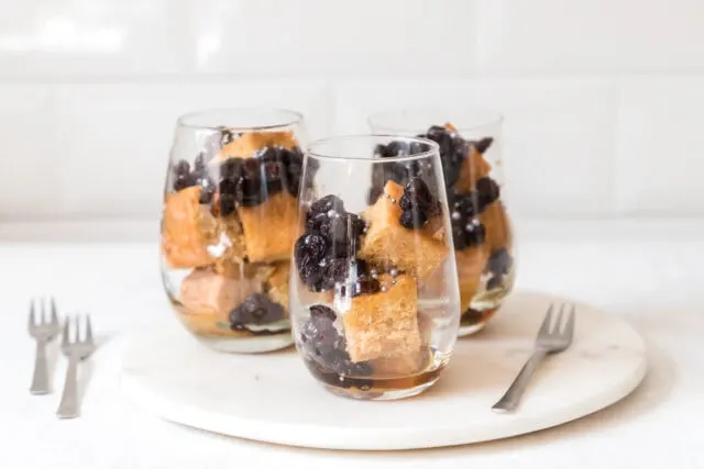 Sopa Borracha - Panamanian Rum Cake - sponge cake with rum syrup and dried fruit