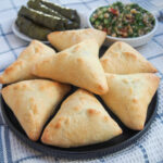 Spinach Fatayer (Lebanese Spinach Pastry)