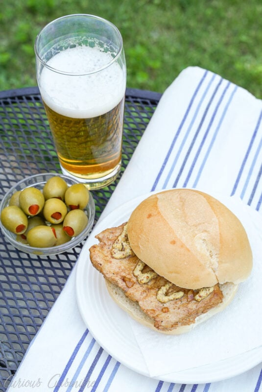 Pork Tenderloin Sandwiches (Bifanas das Ribeiras)