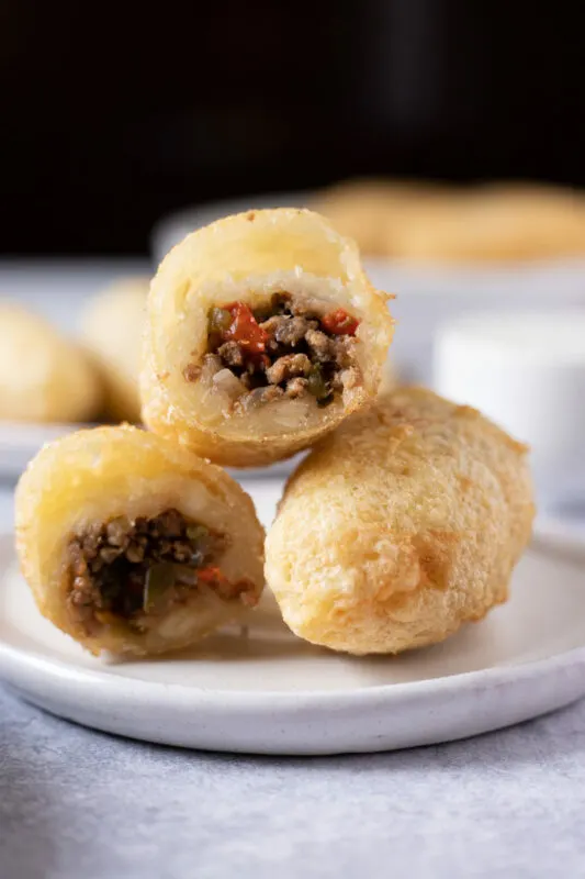 Carimañola inside these Colombian meat pies