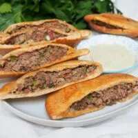 Egyptian hawawshi - meat stuffed pita recipe