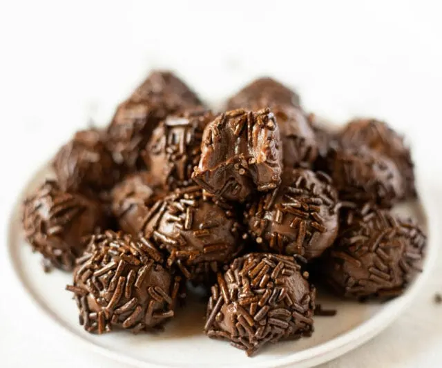 Brigadeiro Recipe (Brazilian chewy chocolate truffles) - easy to make