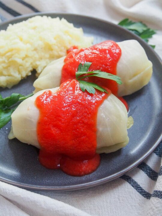 Golabki (Polish Stuffed Cabbage Rolls) • Curious Cuisiniere