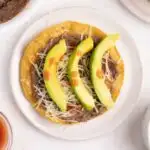 Catrachas (Honduran Bean Tostadas)