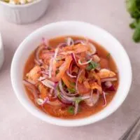 Ecuadorian shrimp ceviche