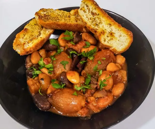 Kastana Stifado - Greek Wine-Braised Chestnut recipe