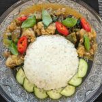 Cha Kroeung Pailin (Cambodian Lemongrass Chicken)