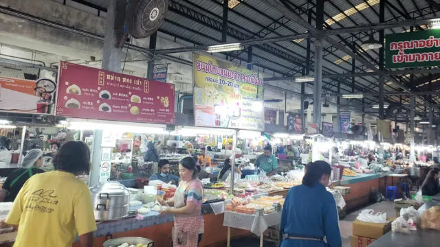 A market in Thailand