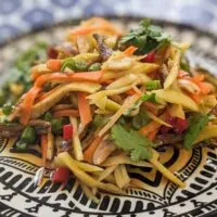 Thai mango salad - yum mamuang