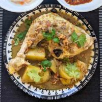 Kurma chicken curry - Ayam Masak kurma - Indian Malaysian curry with potatoes