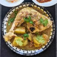 Kurma chicken curry - Ayam Masak kurma - Indian Malaysian curry with potatoes